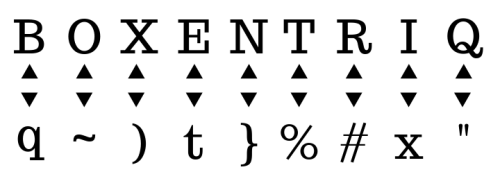 Boxentriq ROT47 translation